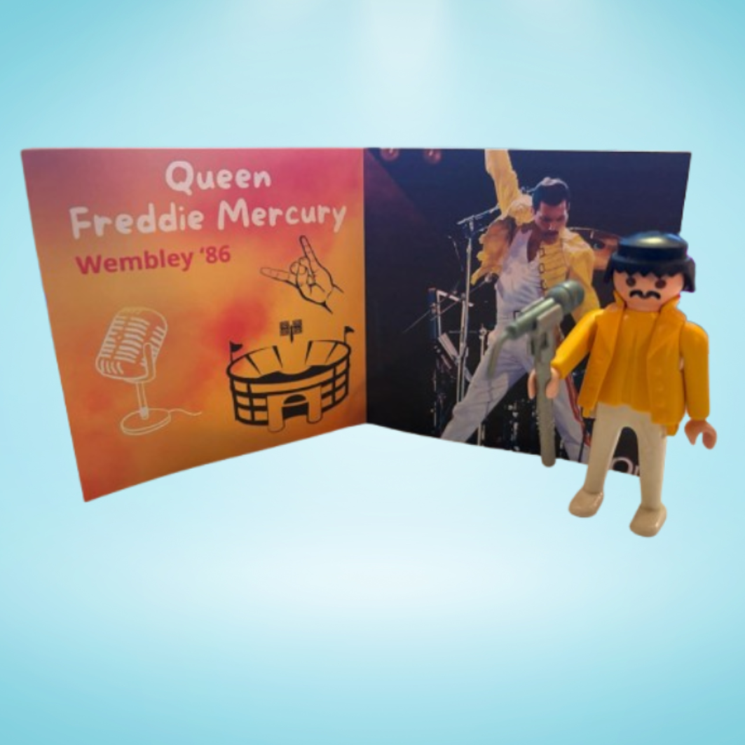 Freddie Mercury "Queen - Wembley Stadium"