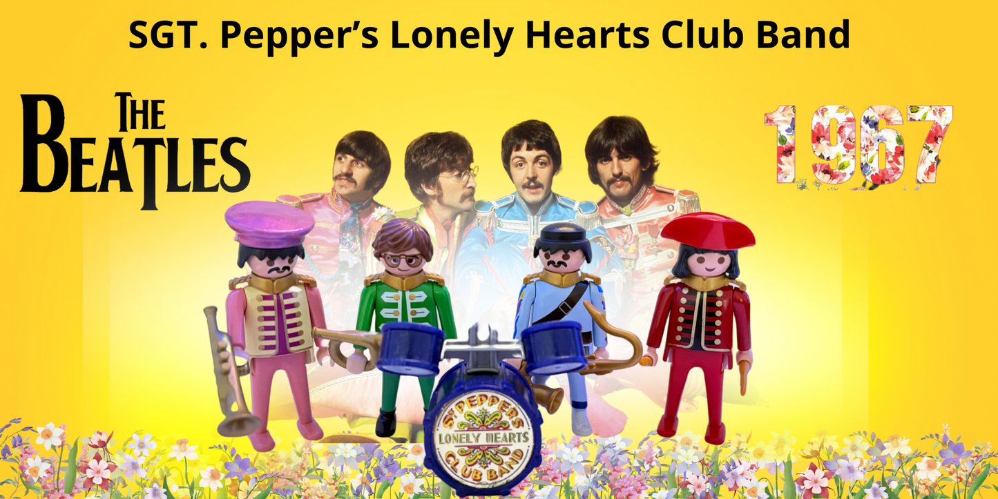 The Beatles "SGT. Pepper's Lonely Hearts Club Band" (Volledige Set)