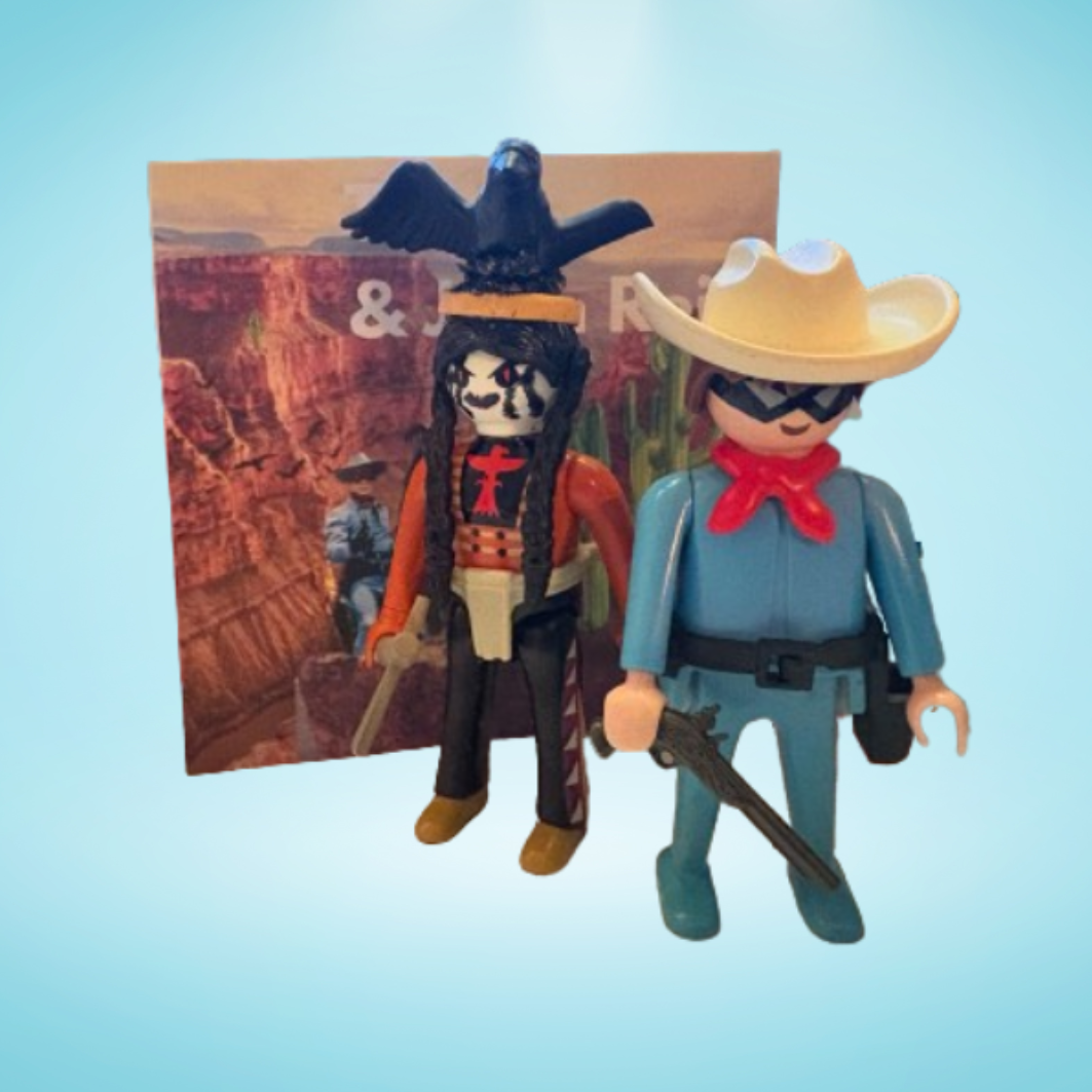 Tonto & John Reid "The Lone Ranger"